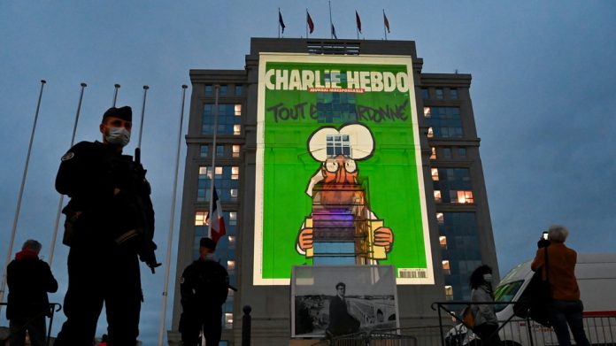 Charlie Hebdo Κτίρια Μακρόν