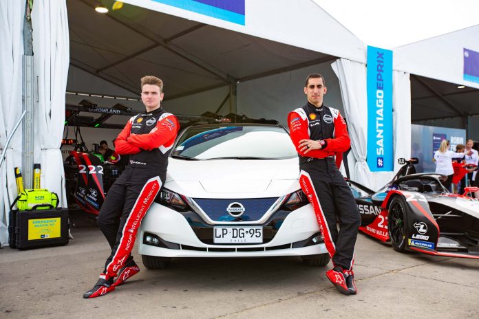 Nissan Leaf for formula e