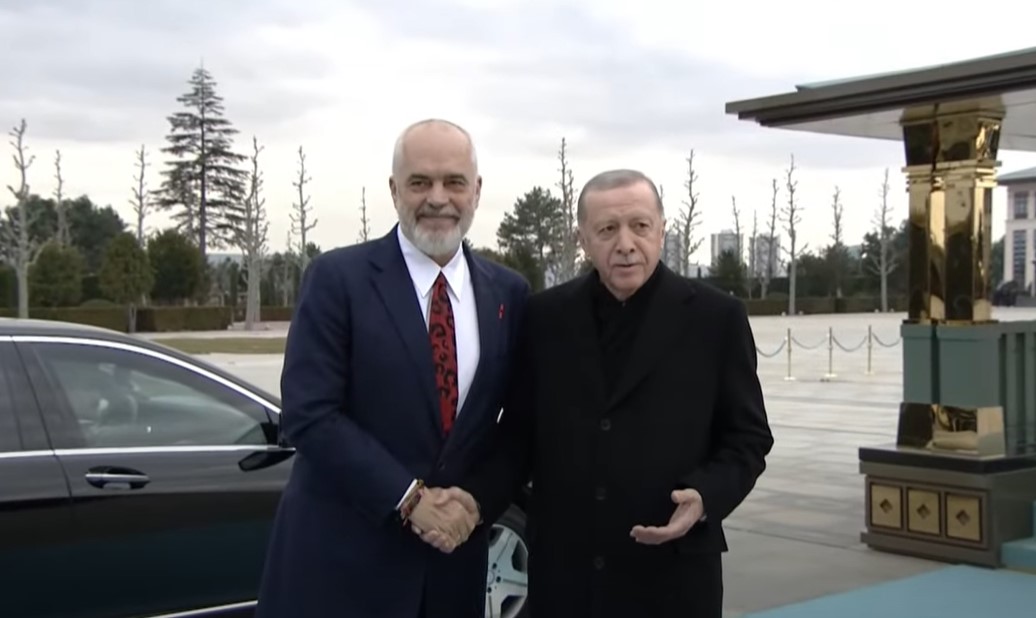 Επίσκεψη στην Τουρκία πραγματοποιεί ο Αλβανός πρωθυπουργός Έντι Ράμα.