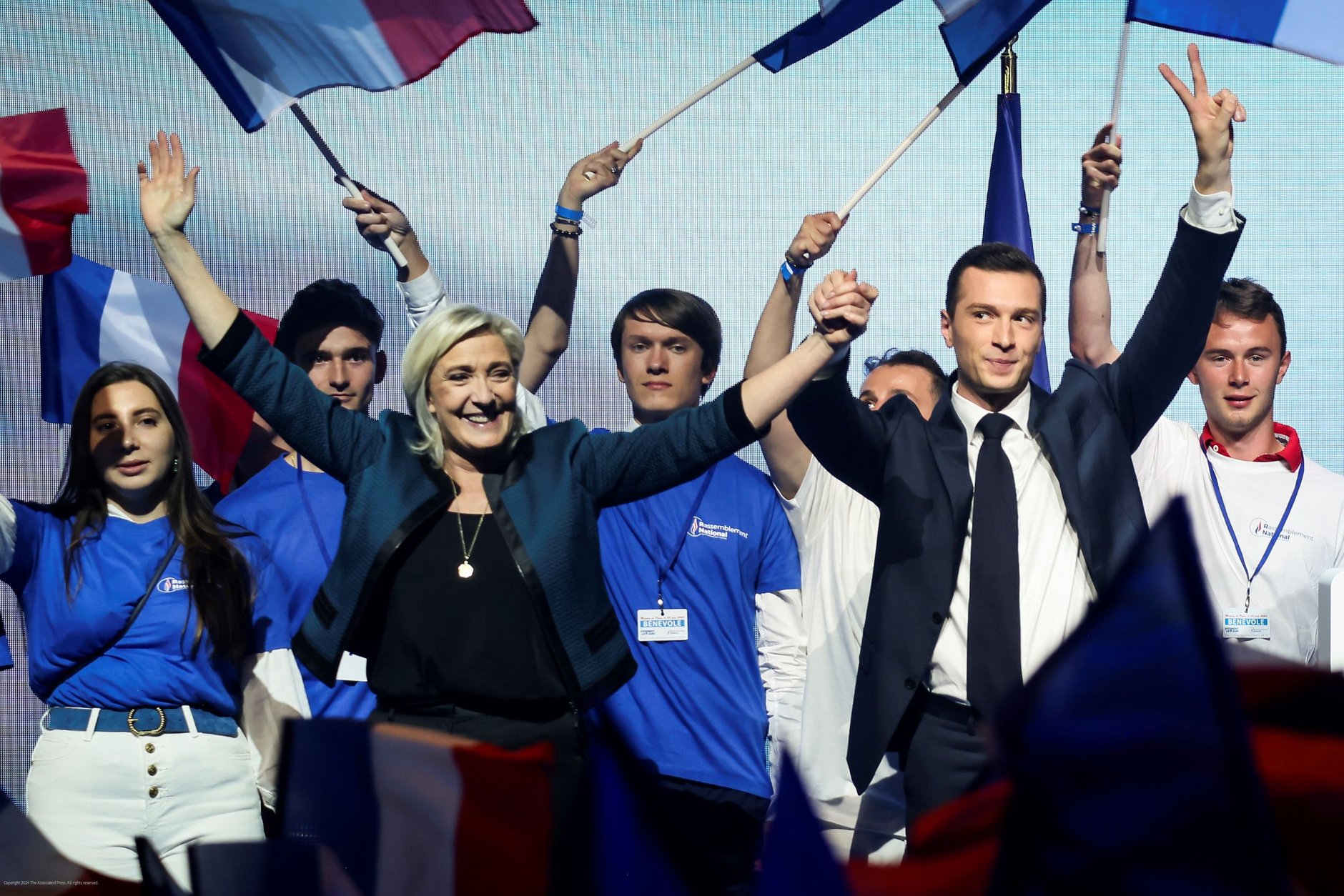 French far right wins first round of elections in crushing blow to Macron | Courthouse News Service